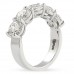3ct Round Lab Diamond 5-Stone Ring profile